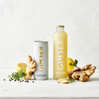 GIMBER, the non-alcoholic ginger drink