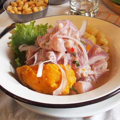 PERUVIAN FISH CEVICHE