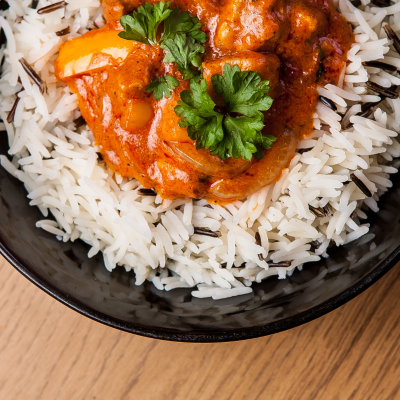 Breton chicken curry