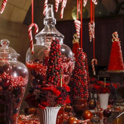 Confiserie d'Amboise decorates the Château de Chenonceau