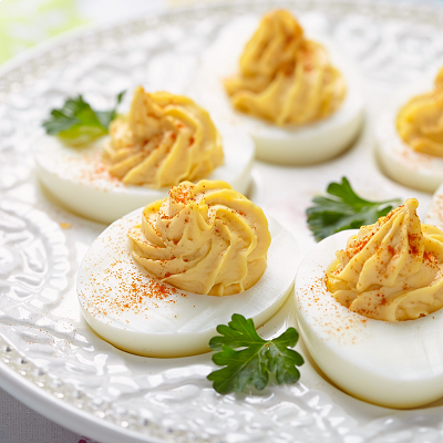 smoked-curry-deviled-eggs