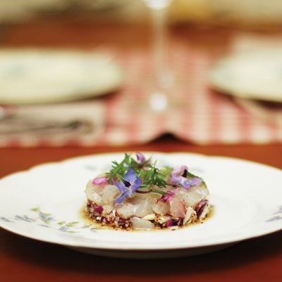 SEA BREAM WITH CUBEB PEPPER