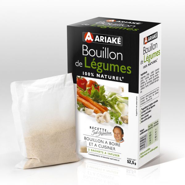 ARIAKE, Vegetables bouillons to infuse, 5 sachets