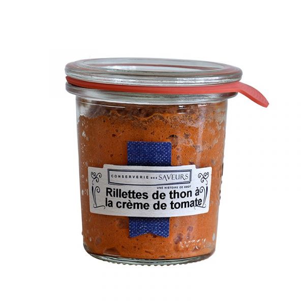 Tuna rillettes with creamy tomatoe, 100 g
