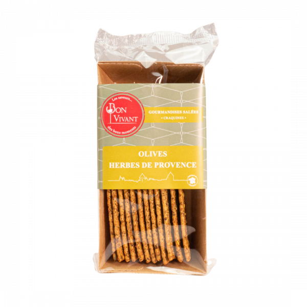 Craquines olive herbes de Provence, 80 g