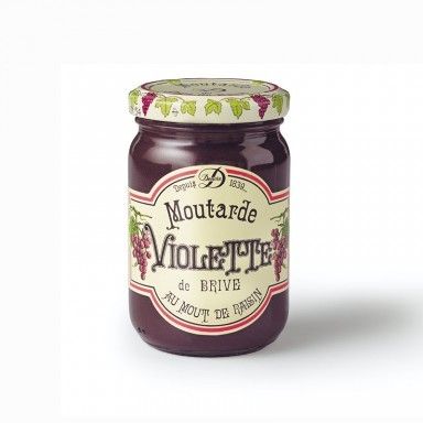 Violet mustard from Brive, 200 g