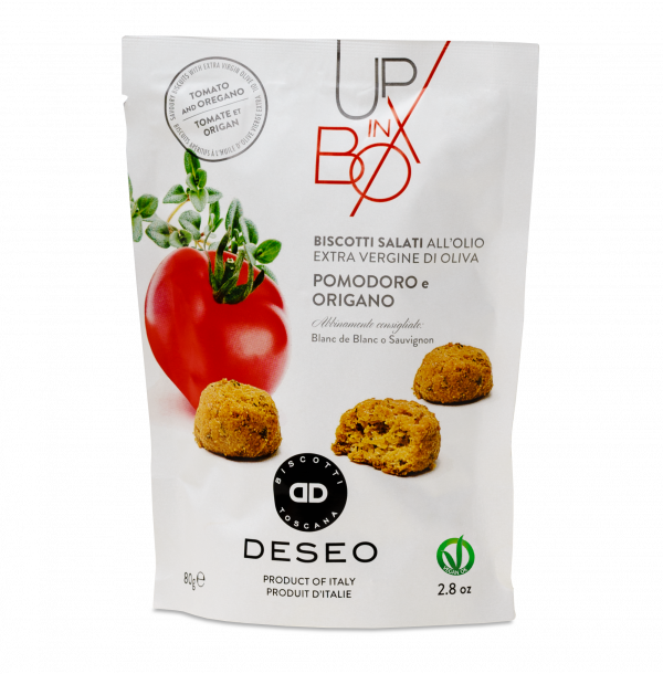 Tomato and oregano apetizer biscuits, 80 g