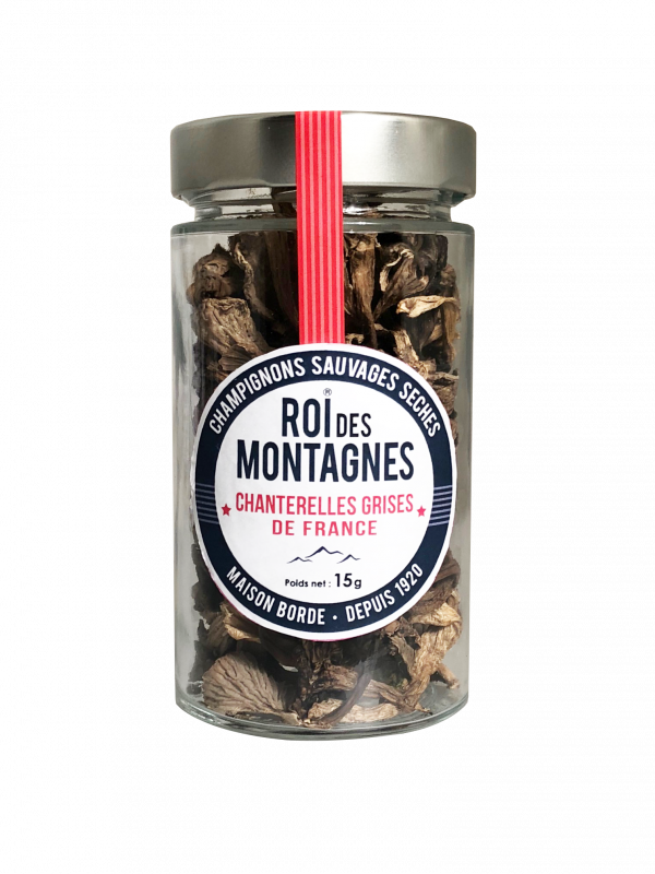 Chanterelles grises séchées de France, 15 g