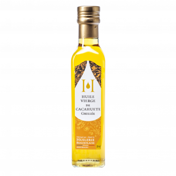 Peanut virgin oil, 25 cl