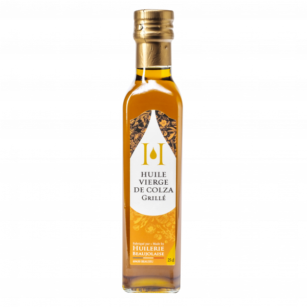 Toasted rapeseed virgin oil, 25 cl