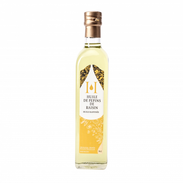 Refined grapeseed oil, 50 cl
