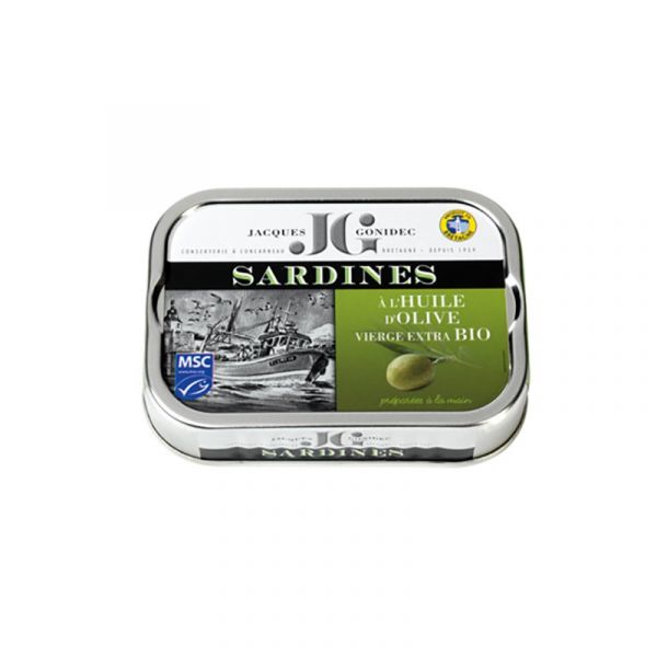 Sardines with olive oil