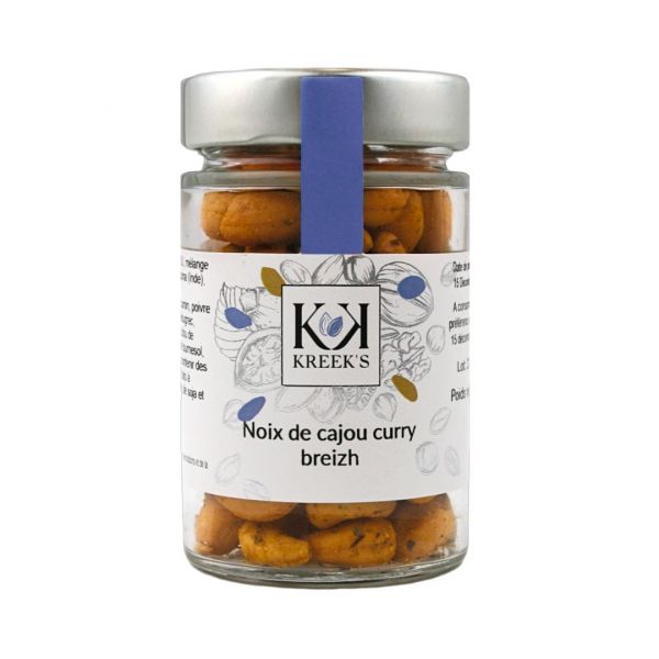 Breizh curry cashew nuts, 95 g
