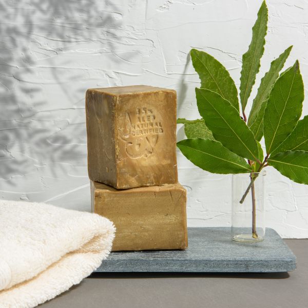 Aleppo soap enriched with bay leaf, 190 g