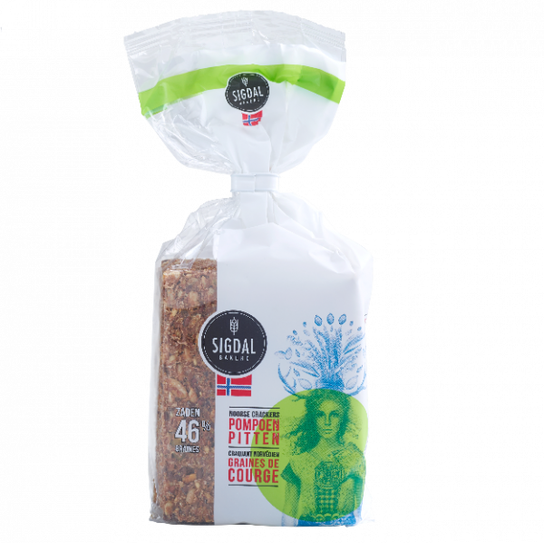 Crispy Norwegian bread with pumpkin seed, 190 g