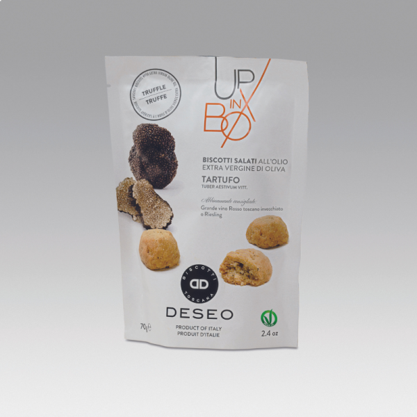 Extra virgin oil & truffle apetizer biscuits