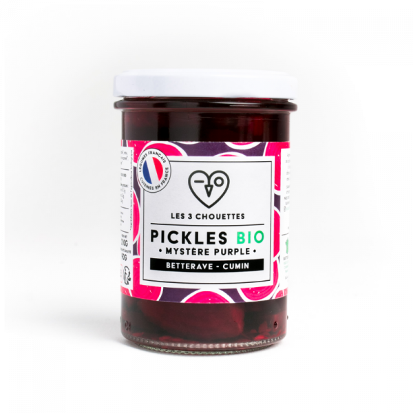 Organic pickles, beets with cumin, 210 g*