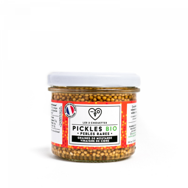 Pickles Bio graines de moutarde Vinaigre de cidre
