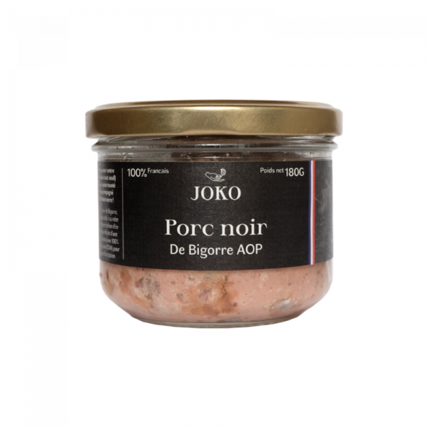 Black pork terrine from Bigorre AOP