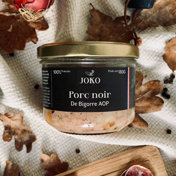 Black pork terrine from Bigorre AOP