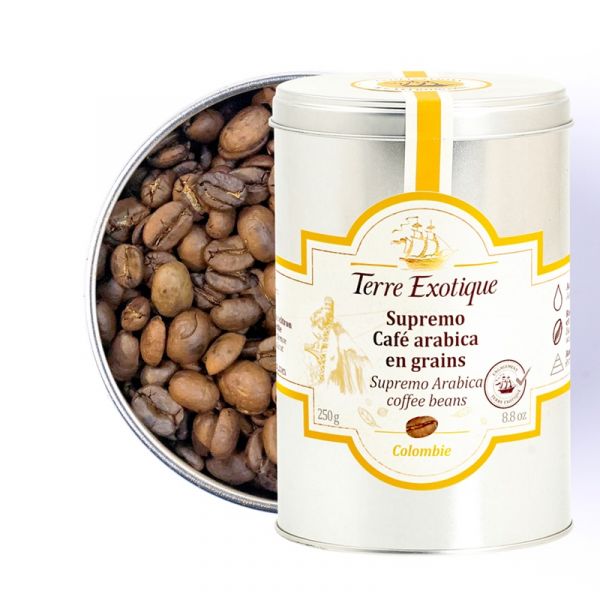 Supremo, café Arabica en grains