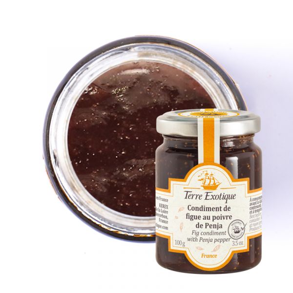 Fig chutney with Penja pepper
