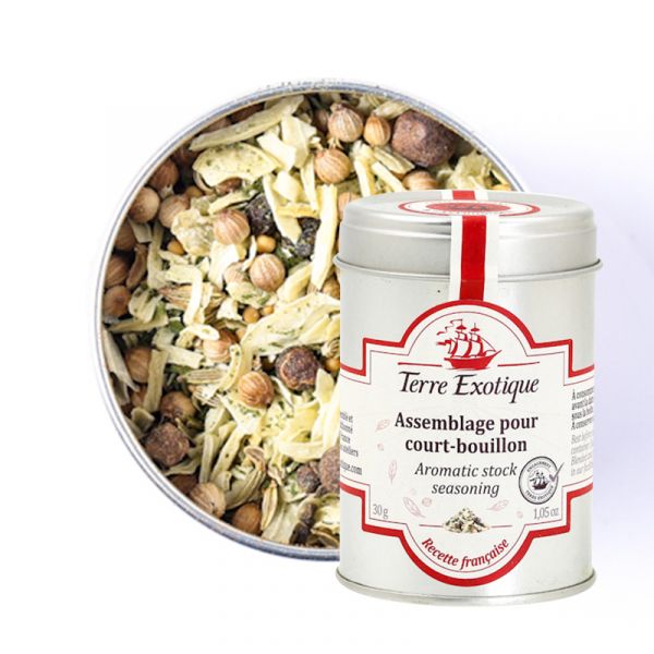 Easy-to-use spices: Court bouillon spice blend, 30g