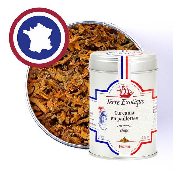 Organic turmeric chips**
