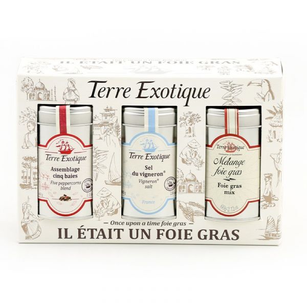 « Once upon a time, foie gras » box set