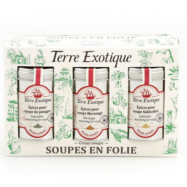 Soup spice seasonings gift box