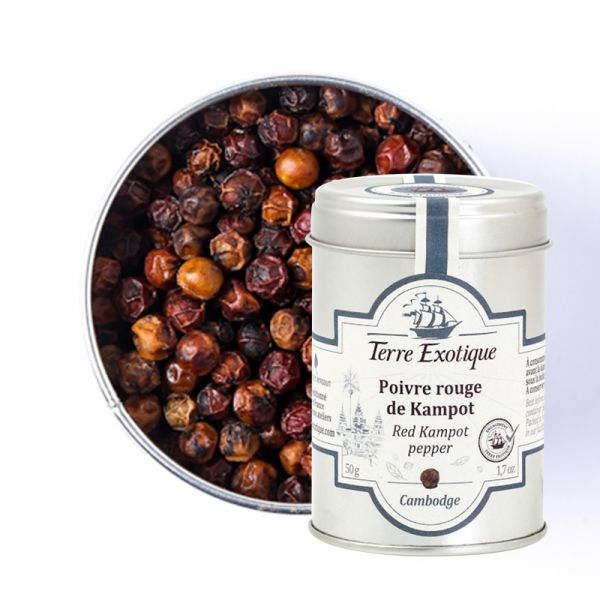 Kampot pepper PGI red