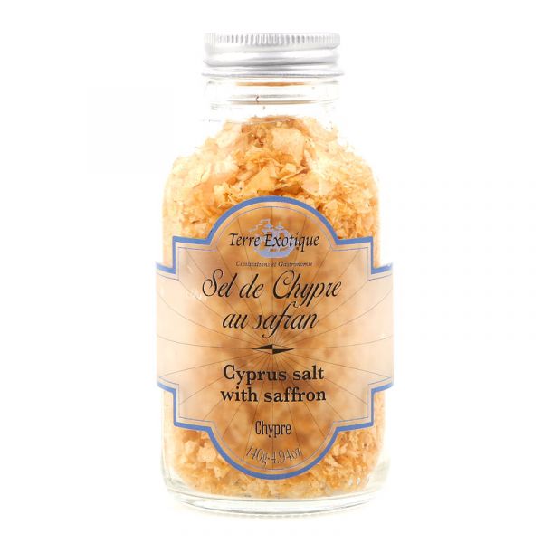 Pyramidal salt with saffron