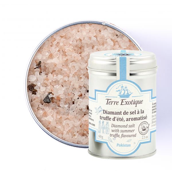 Diamond salt with summer truffle, flavoured