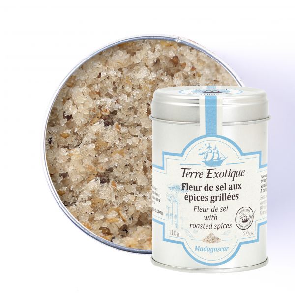 Fleur de sel with roasted spices