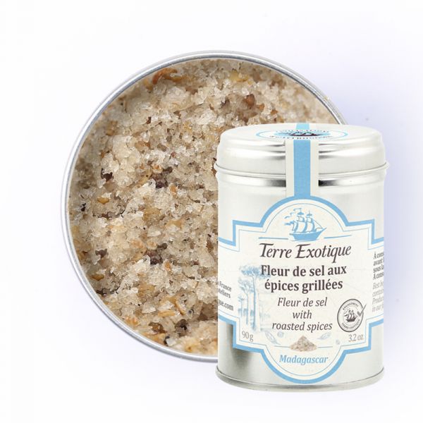 Fleur de sel with roasted spices
