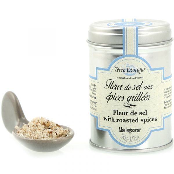 Fleur de sel with grilled spices