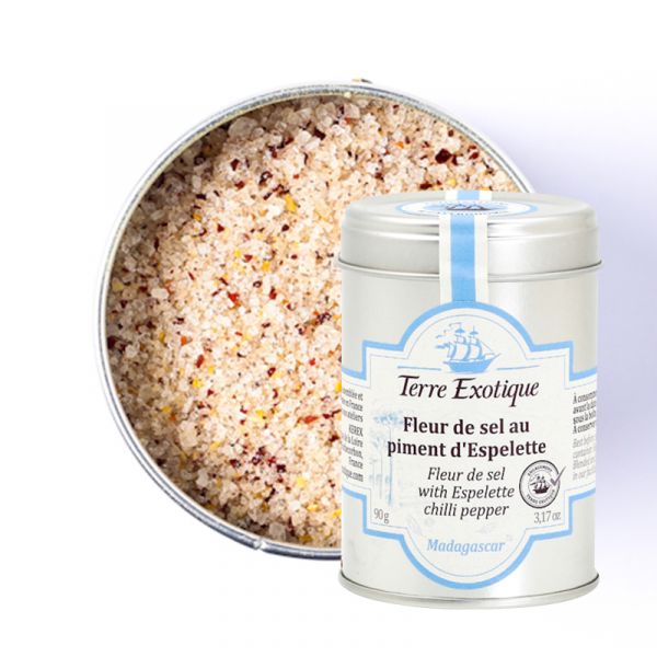 Fleur de sel with Espelette chilli pepper