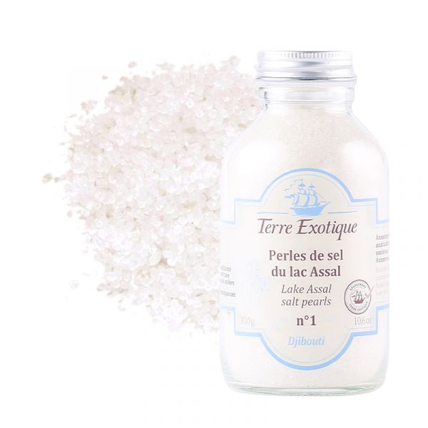 Lake Assal salt pearl