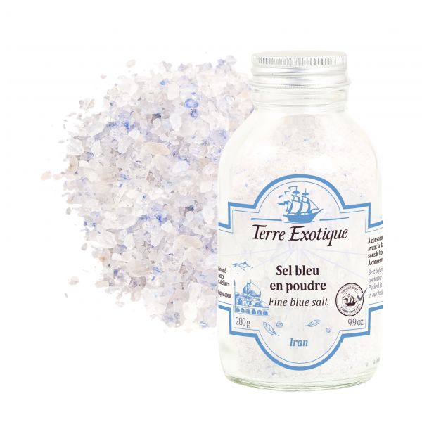 Fine blue persian salt