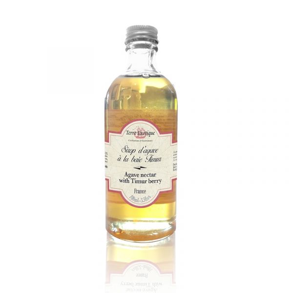 Agave syrup with timur berry