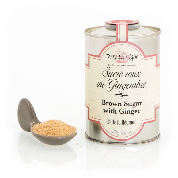 Brown cane sugar with Ginger, 250 g