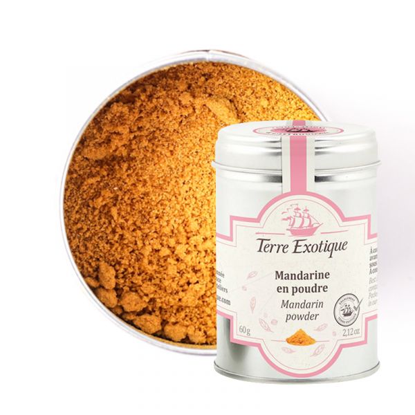 Organic mandarin powder