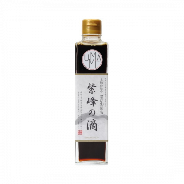 Unpasteurized Shiho no Shizuku Soy Sauce, 300 ml
