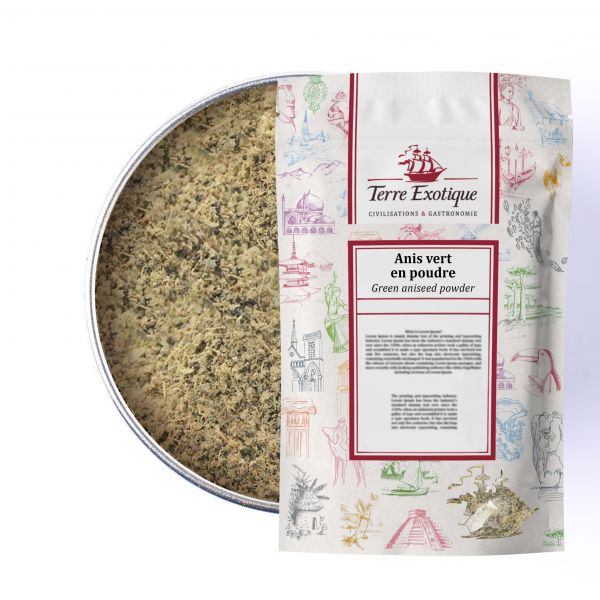 Green anise powder