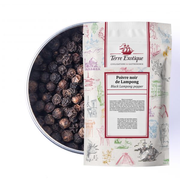 Lampong black pepper, 70g