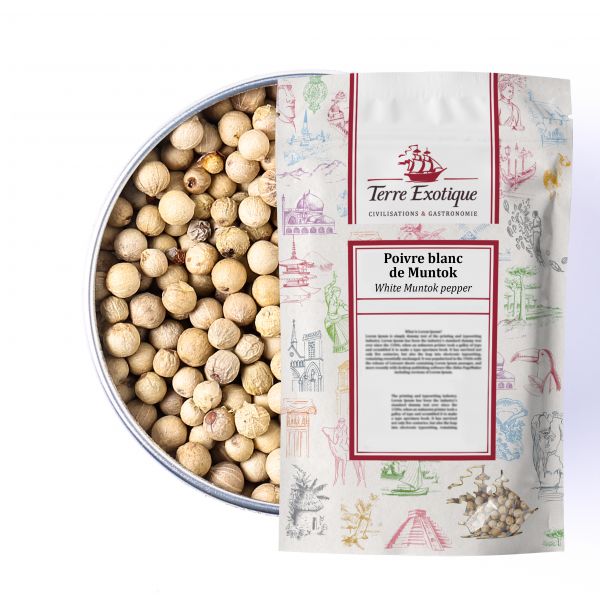 White Muntok pepper