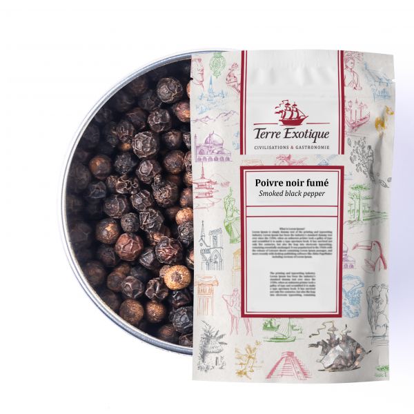 Smoked black pepper