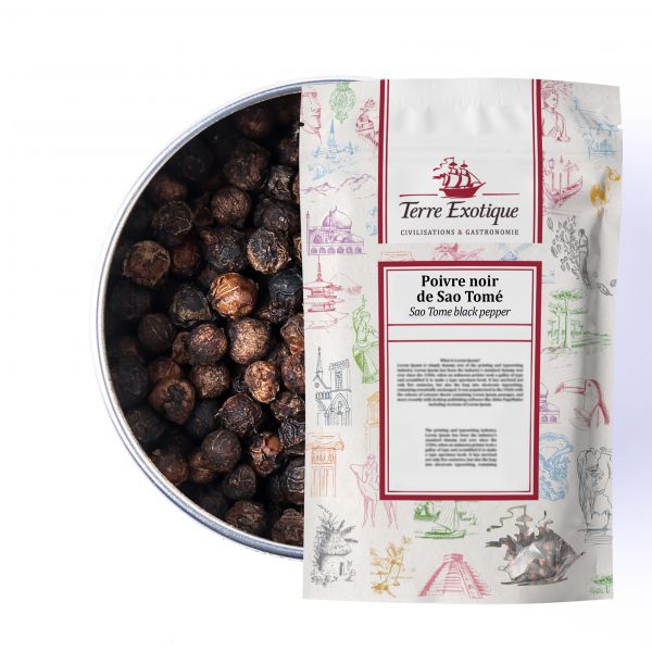 Black Sao Tome pepper