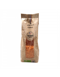 Organic Coral Lentils, 400 g