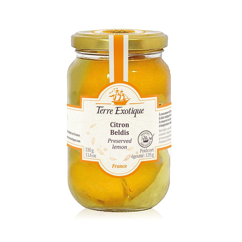 La conquete des saveurs citrons confits facon beldi 200g - Tous les  produits epices & aromates - Prixing